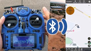 Gps Test Frsky Taranis X9 Lite S Link To Telemetry Viewer Phone App Via Bluetooth