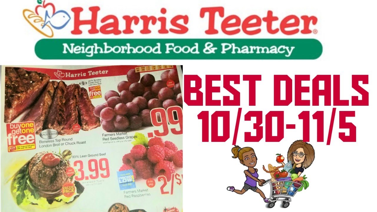 Best Deals At Harris Teeter 10/3011/5 YouTube