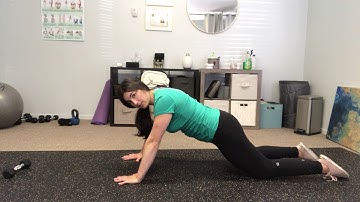 DNS Belly to Quadruped Transition and DNS Push up