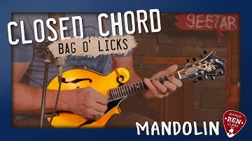 Closed Chop Chord Mandolin Bag O