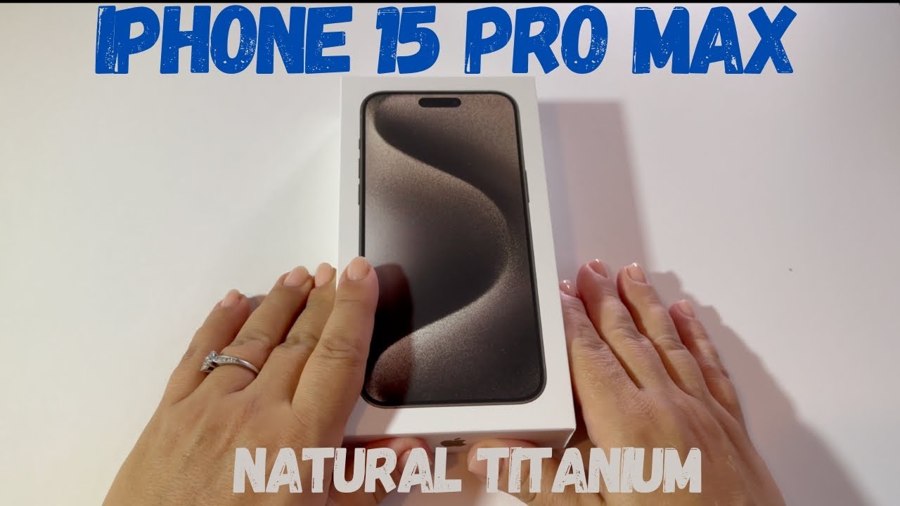 iPhone 15 Pro Max (Unlocked 1TB Titanium Blue) Unboxing - 28/9/2023 