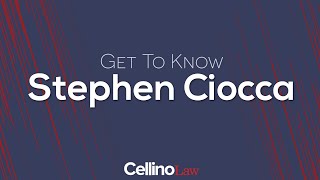 Meet Buffalo Lawyer Stephen Ciocca