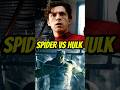 What if Spider-Man already has the key to defeating Hulk? #spiderman #marvel #shorts