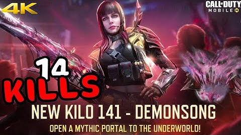 Call Of Duty Mobile [4K] - Mythic Kilo 141 & Shot Caller Dame, Battle Royale, Solo VS Squad