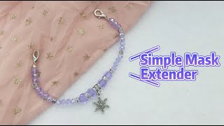 DIY: How To Make Beads and Charm Mask Extender @CarmenPayCraft