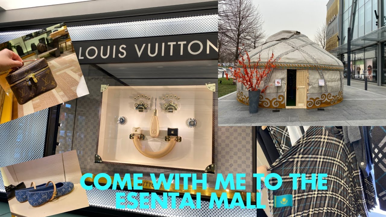VLOG: ESENTAI MALL 🇰🇿 (BURBERRY, SAKS FIFTH AVENUE ALMATY, LOUIS VUITTON, PAUL CAFE 🥐🧃