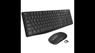 Victsing Wireless Keyboard And Mouse Combo