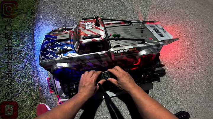 Arrma Infraction V2 - 20t Pinion Bashing & Speed Run