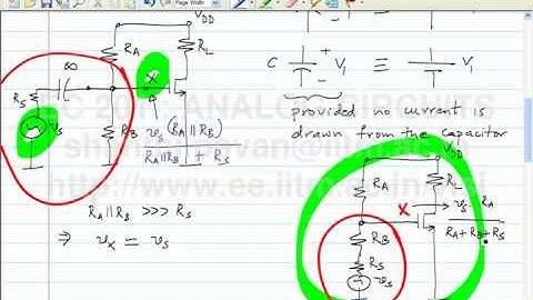 Lecture 9 - The Common Source amplifier continued, Swing limits