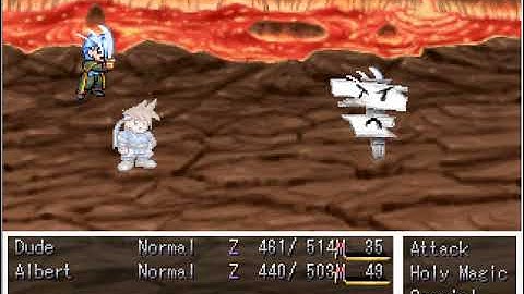 rpg maker 2003 - Shitty battle