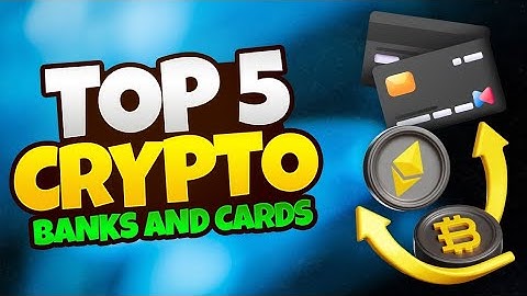 Top 5 Crypto Cards & Banks 💳 | Spend Crypto Like Cash!