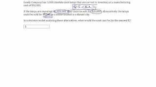 CIMA P1 MOCK 1 Q46