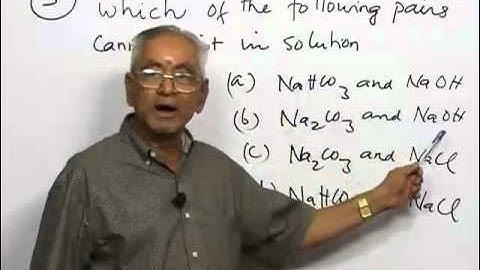 Solved problem of s-Block elements based on new JEE Pattern