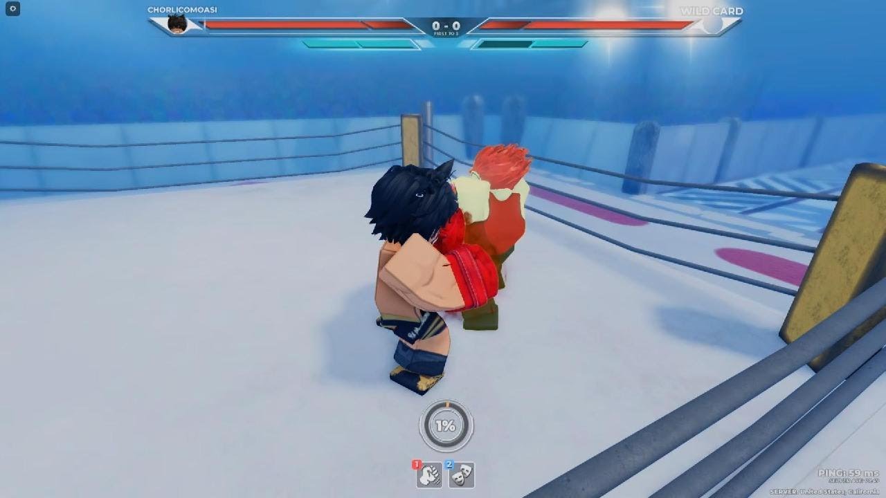 Untitled boxing game Wild Card Boss fight - YouTube