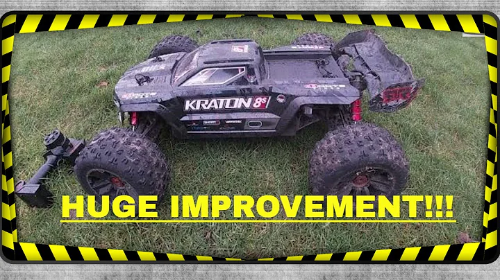 KRATON 8s MOTOR TIMING AND GEARING UPGRADE WOW!!!!!!