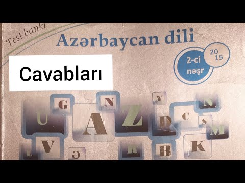 Azerbaycan dili Guven test toplusu 2015 Cavablari/ Fakt Tv