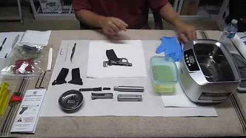 Smith & Wesson SW22 Victory Ultrasonic Cleaning Part 1 of 3