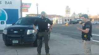 Huerfano County Sheriff - Walsenburg, CO - 1st Amendment Audit - FAIL - DETAINED