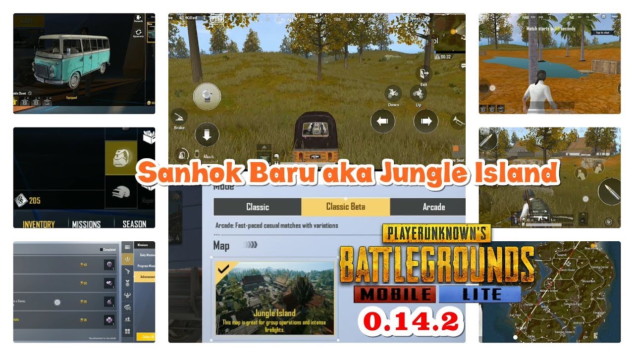 Update Pubg Mobile Lite Beta 0142 Sanhok Baru Aka Jungle