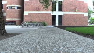 front tail library ledge central washington skateboarding.