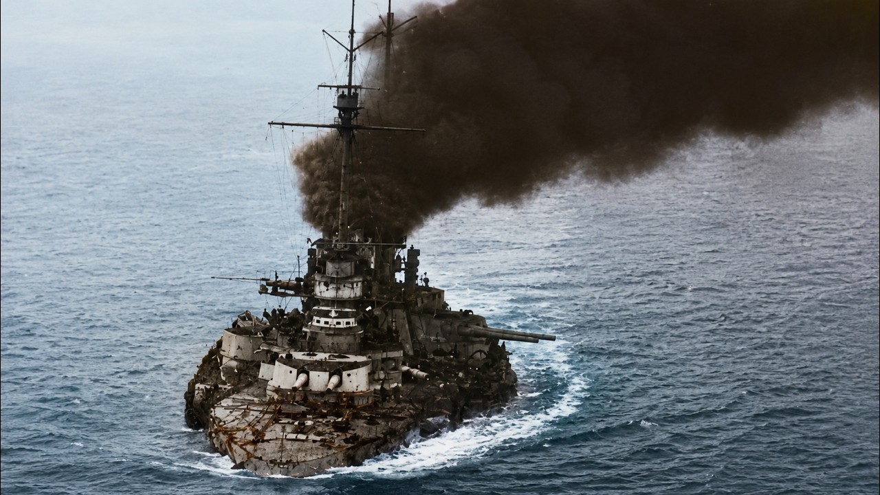 21 Heavy Shells Failed to Sink This Monster