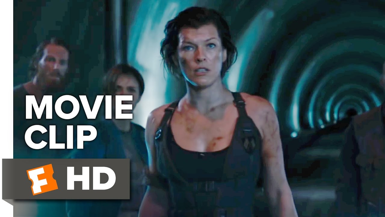 Resident Evil: The Final Chapter release clip compilation (2017) 