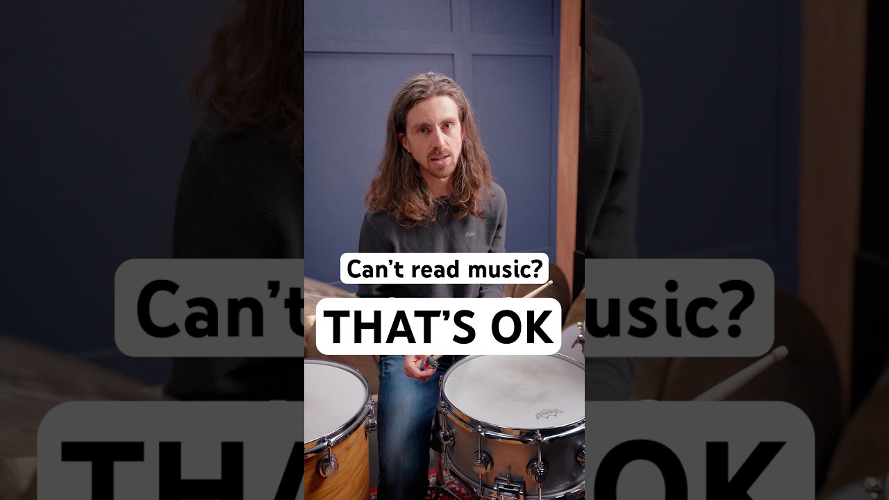 Вот как барабанщики начинают импровизировать ещё до того, как научатся читать ноты с листа. 