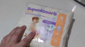 Pampers Swaddlers Size 8! Largest Baby Diaper Ever? 