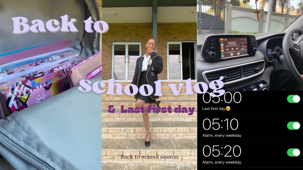 My last first day🧍🏽‍♀️|,stationary haul,hair,covering books||South African YouTuber