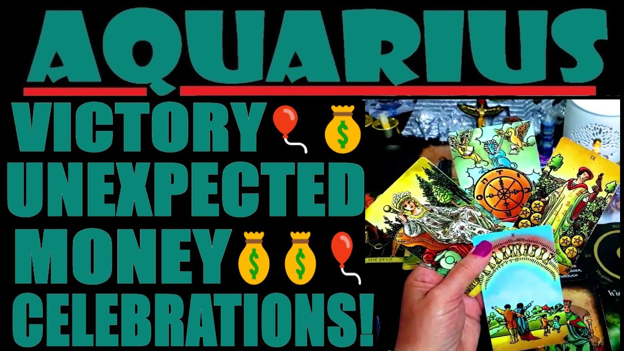 AQUARIUS 💰YOUR MONEY!💰🎈TAROT APRIL 2023💰🎈💰VICTORY🎈⭐UNEXPECTED MONEY⭐🎈CELEBRATIONS! ⭐