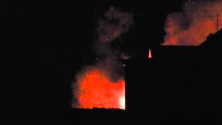 DENBIGH GARAGE FIRE