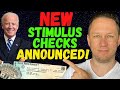 NEW STIMULUS CHECKS ANNOUNCED! Fourth Stimulus Check Update Today 2021 & Daily News + Stock Market