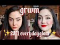 my vegan + cruelty-free everyday glam makeup routine for goddesses only (winged eyeliner & red lip)