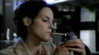 Marie Zielcke smokes