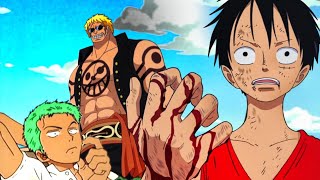 Why didn't Luffy and Zoro fight back against Bellamy in Mock Town One Piece