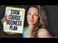 A simple business plan to grow a 100k online course