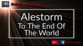 Alestorm - To the End of the World (Karaoke)