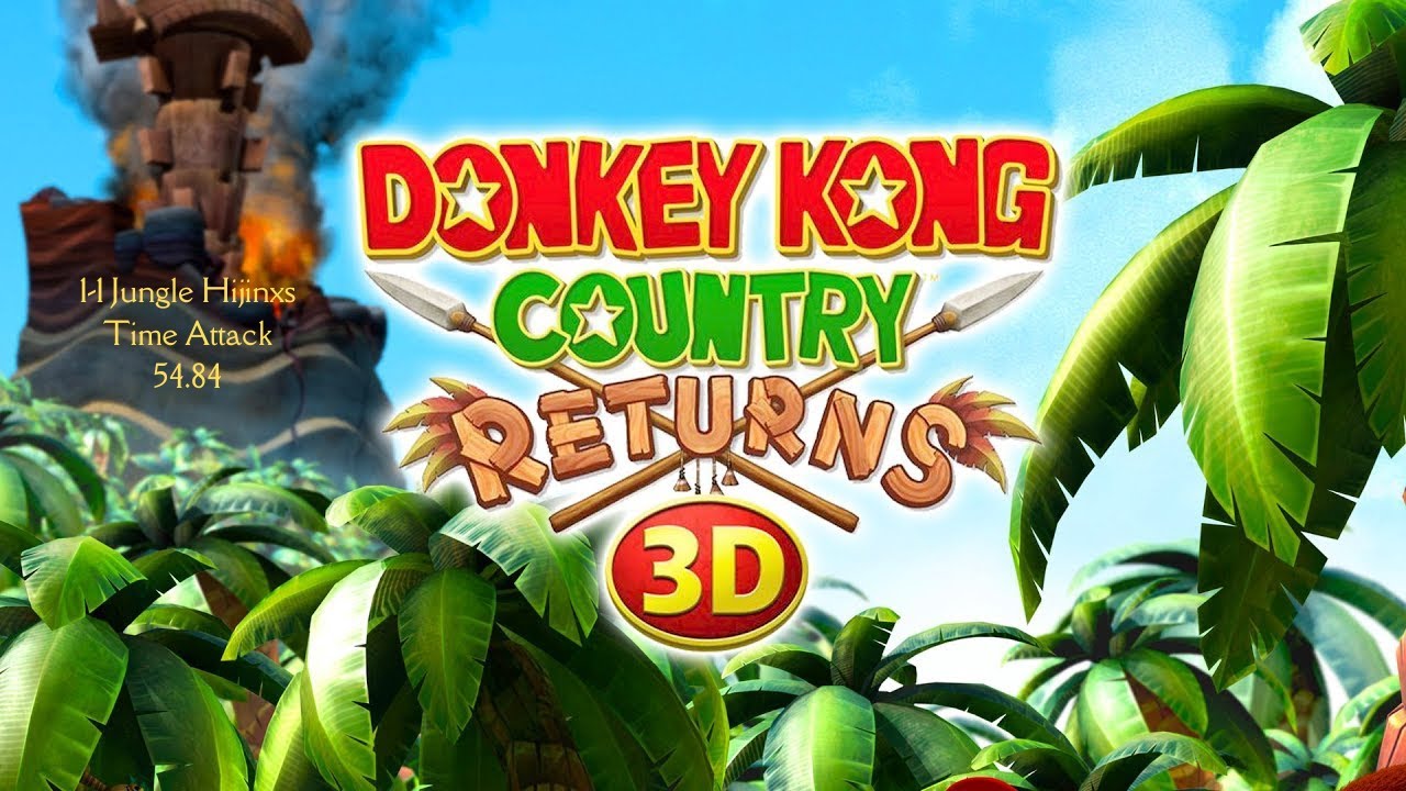DKCR3D Speedrun - Jungle Hijinxs 1-1 (54.84)