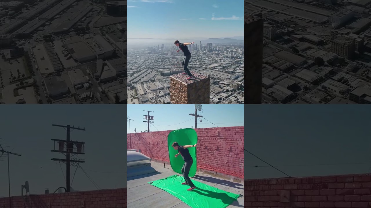 IRL Minecraft tower is HOW big    a VFX breakdown! 