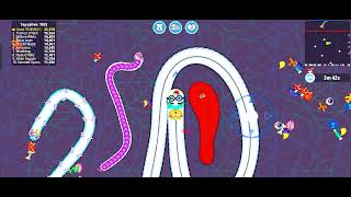 🐍WORM HUNT | NEW Rắn Săn Mồi #10million  BIGGEST SNAKE | Epic Worms Zone Best Gameplay | Snake io screenshot 1