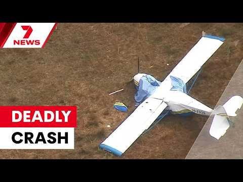 Two men killed in devastating plane crash | 7NEWS