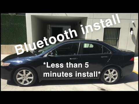 2004-2008 ACURA TSX BLUETOOTH INSTALL !!!!