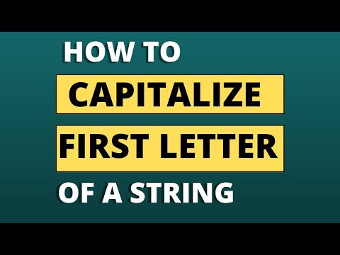 How to Capitalize first character in each word in SQL | UPDATE Column data using this Query