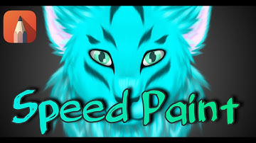[Speedpaint] on android (cyan) - Autodesk sketchbook
