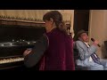 مبتلا دل تازه ترین اجرای خانگی ایرج خواجه امیری پیانو غزال ناظر فصیحی 