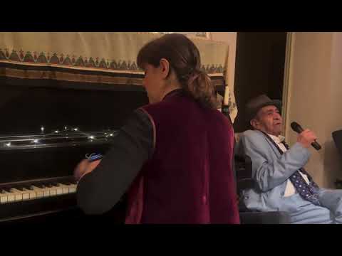 مبتلا دل تازه ترین اجرای خانگی ایرج خواجه امیری پیانو غزال ناظر فصیحی