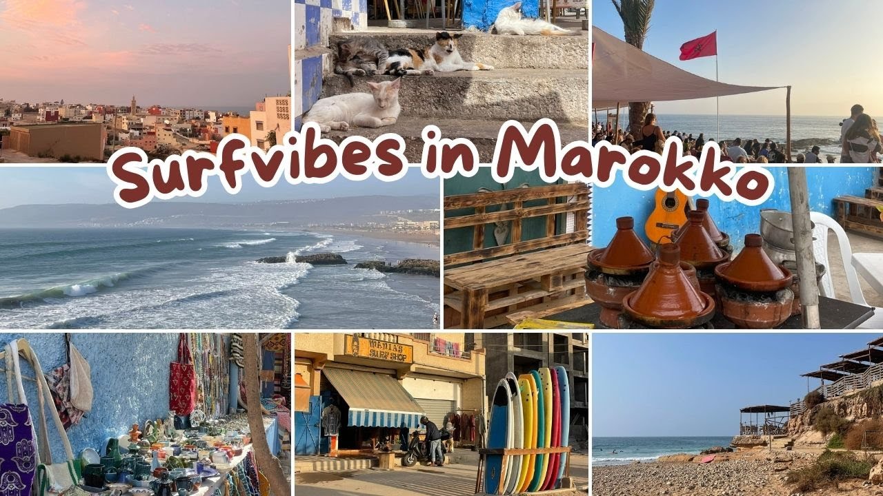 Surfen an Marokkos Atlantikküste 🌊 eine Woche im Surfcamp in Tamraght