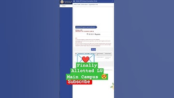 Finally Allotted Lucknow University Campus 😍😍 D.Pharma #lko #university #counselling #start #viral