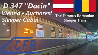 🚅🇦🇹🇷🇴 [TRIP REPORT] D 347 'Dacia' (SLEEPER CABIN) - Vienna to Bucharest