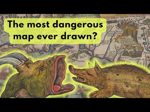 The bizarre details hidden in a 16th-century map of Iceland